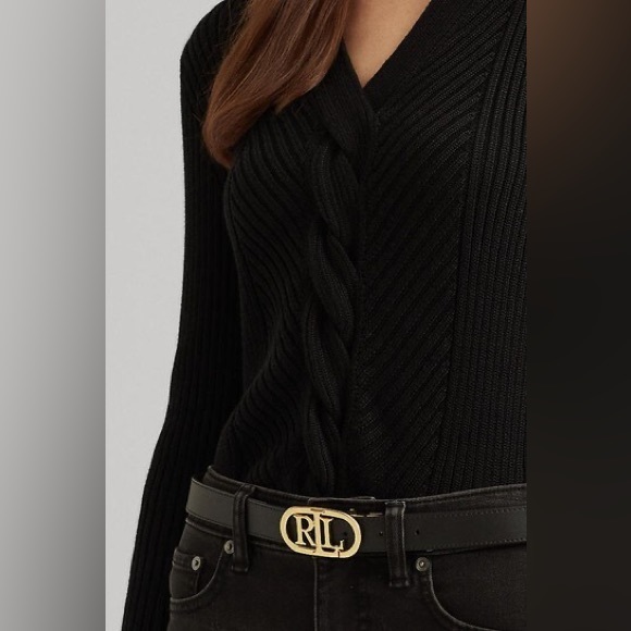 Ralph Lauren Fricklie V Neck Sweater - Picture 3 of 14